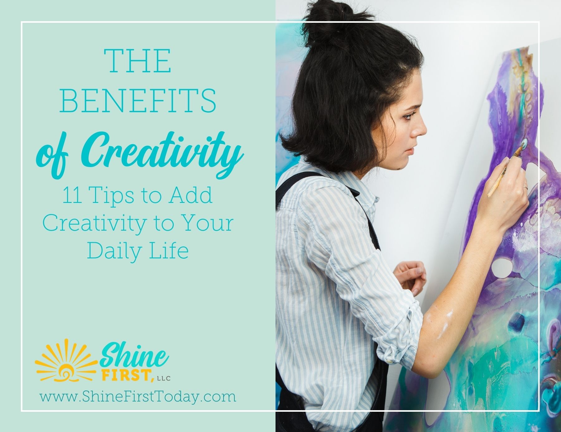 From Stress to Success:  The Benefits of Adding CREATIVITY into Your Daily Life