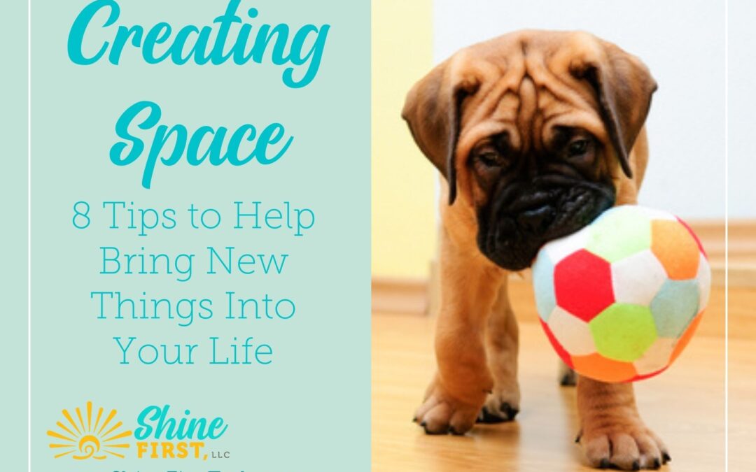 Creating Space:  How Clearing Clutter Invites New Possibilities