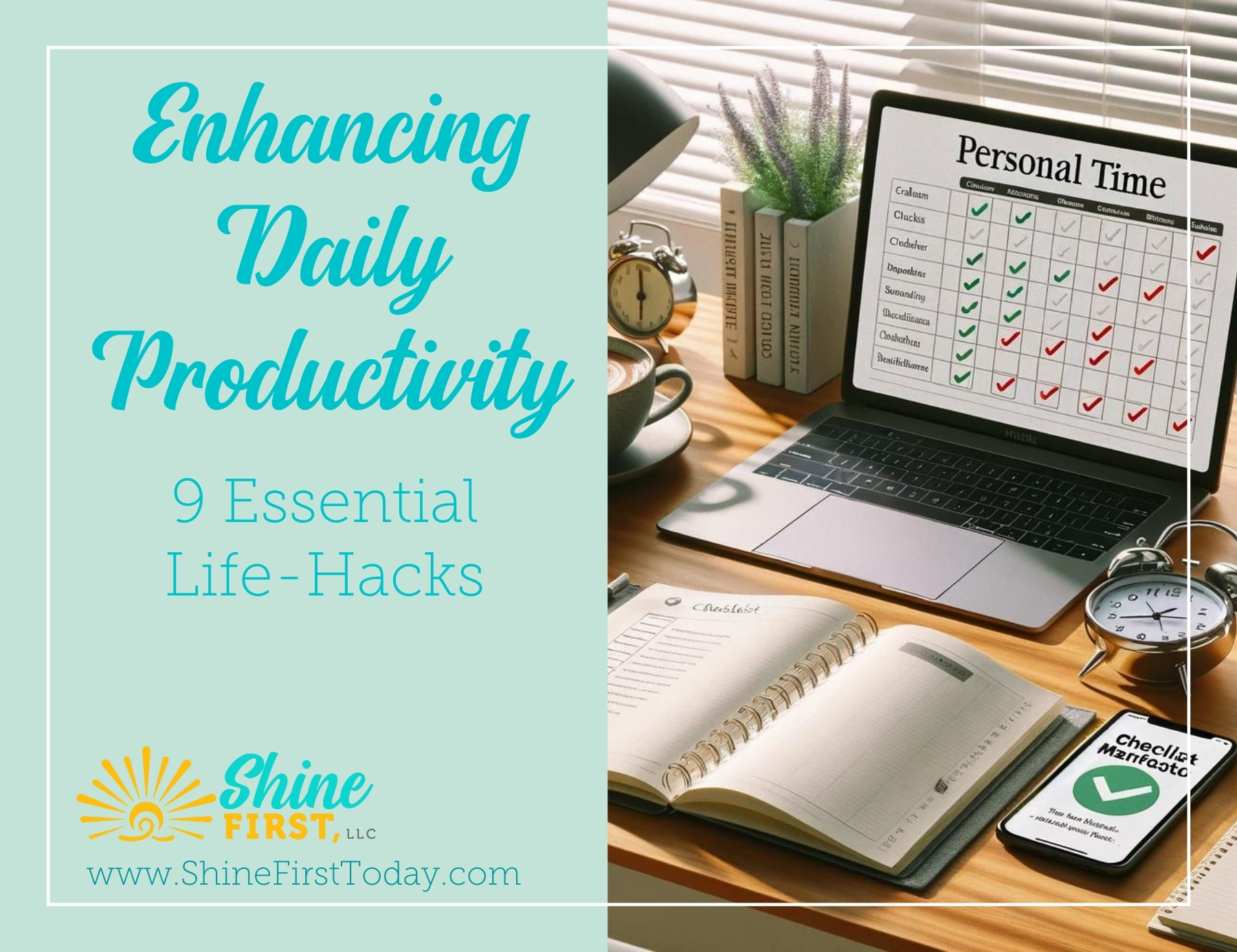 Enhancing Daily Productivity: My Top 9 Life Hacks for 2024